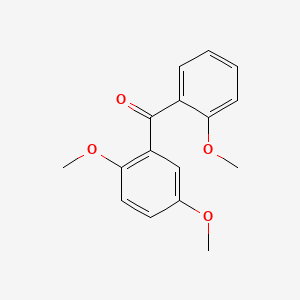 molecular formula C16H16O4 B8675176 2,2',5-Trimethoxybenzophenone CAS No. 32938-33-3
