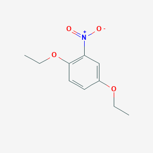 molecular formula C10H13NO4 B086752 1,4-Diethoxy-2-nitrobenzene CAS No. 119-23-3