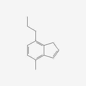 B8675377 4-Methyl-7-propyl-1H-indene CAS No. 144284-58-2