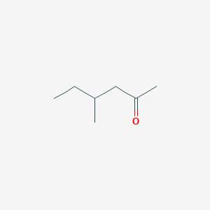 molecular formula C7H14O B086756 4-Methyl-2-hexanone CAS No. 105-42-0