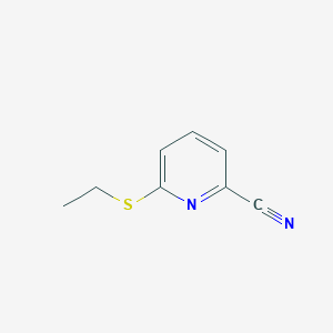 2-Cyano-6-ethylthiopyridine