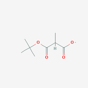 molecular formula C8H13O4- B8675939 t-Butyl methylmalonate 