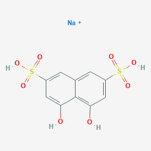 molecular formula C10H6Na2O8S2 B086760 Chromotropic acid disodium salt CAS No. 129-96-4