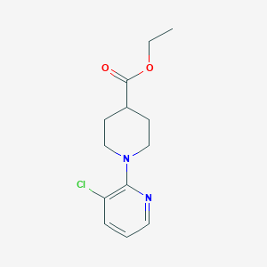 Ethyl 1-(3-chloropyridin-2-yl)piperidine-4-carboxylate