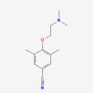 4-(2-Dimethylaminoethoxy)-3,5-dimethyl benzonitrile