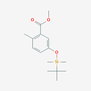 Methyl 5-((tert-butyldimethylsilyl)oxy)-2-methylbenzoate
