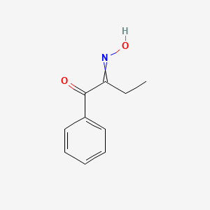 molecular formula C10H11NO2 B8676069 2-(Hydroxyimino)-1-phenylbutan-1-one CAS No. 121435-94-7