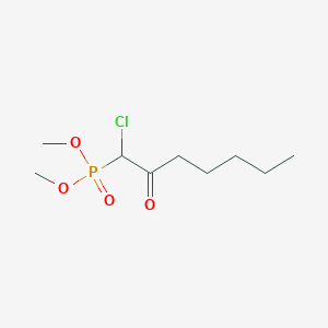 Dimethyl (1-chloro-2-oxoheptyl)phosphonate