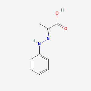 molecular formula C9H10N2O2 B8676171 Pyruvic acid phenylhydrazone 