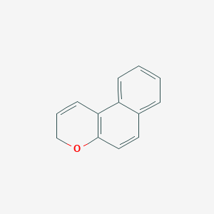molecular formula C13H10O B8676244 3H-benzo[f]chromene CAS No. 229-80-1