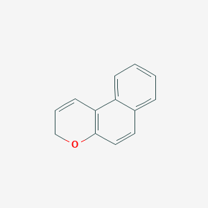 molecular formula C13H10O B8676244 3H-Naphtho[2,1-b]pyran CAS No. 229-80-1