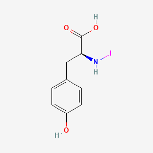 molecular formula C9H10INO3 B8676302 L-Tyrosine, iodo- 