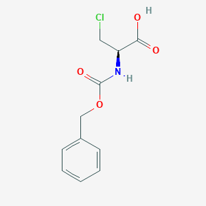 N-carbobenzyloxy-beta-chloro-L-alanine