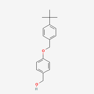 [4-(4-tert-Butyl-benzyloxy)-phenyl]-methanol