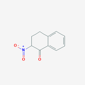 molecular formula C10H9NO3 B8676387 Nitrotetralone 