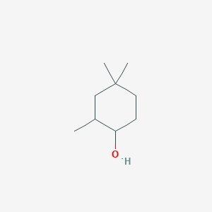 molecular formula C9H18O B8676490 3,5,5-Trimethyl-2-cyclohexanol 