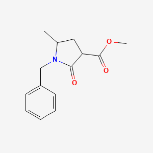 Methyl 1-benzyl-5-methyl-2-oxopyrrolidine-3-carboxylate