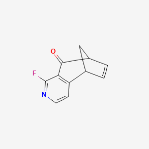 1-Fluoro-5,8-dihydro-9H-5,8-methanocyclohepta[c]pyridin-9-one