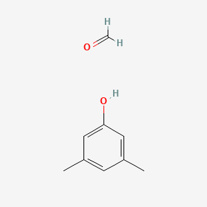 molecular formula C9H12O2 B8676539 3,5-Dimethylphenol;formaldehyde CAS No. 25086-35-5