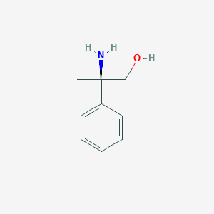 molecular formula C9H13NO B8676560 (R)-2-Amino-2-phenylpropan-1-ol CAS No. 7533-39-3