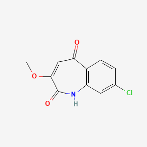 8-Chloro-3-methoxy-1H-1-benzazepine-2,5-dione