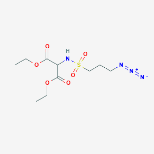 Diethyl [(3-azidopropane-1-sulfonyl)amino]propanedioate