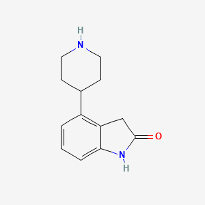 4-Piperidin-4-yl-1,3-dihydro-indol-2-one