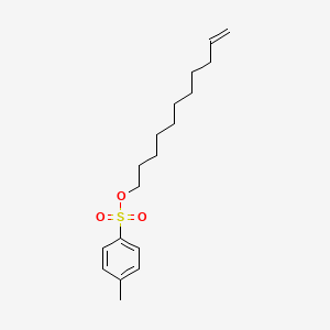 molecular formula C18H28O3S B8676708 undec-10-en-1-yl 4-methylbenzene-1-sulfonate 