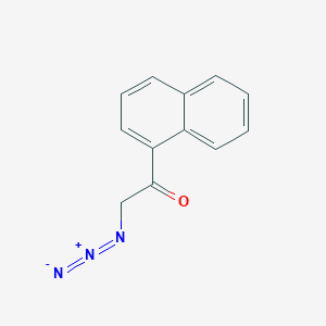 2-Azido-1-(naphthalen-1-yl)ethan-1-one