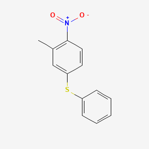 2-Methyl-1-nitro-4-(phenylsulfanyl)benzene