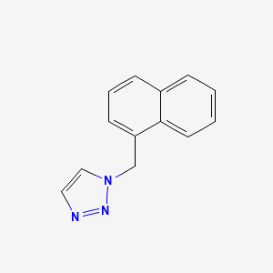molecular formula C13H11N3 B8677025 1-(1-naphthylmethyl)-1H-1,2,3-triazole 
