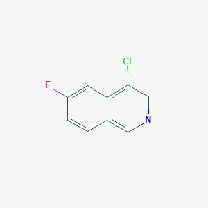 4-Chloro-6-fluoroisoquinoline