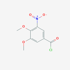 3,4-Dimethoxy-5-nitrobenzoyl chloride