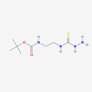 4-(2-tert.-Butoxycarbonylamino-ethyl)-thiosemicarbazide
