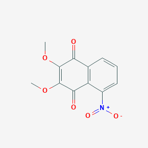 1,4-Naphthalenedione, 2,3-dimethoxy-5-nitro-