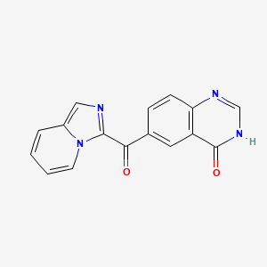 6-(Imidazo[1,5-a]pyridin-3-ylcarbonyl)quinazolin-4(3H)-one