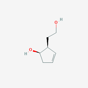 (1R,2S)-2-(2-Hydroxyethyl)cyclopent-3-en-1-ol
