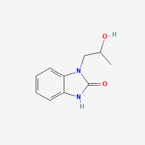 molecular formula C10H12N2O2 B8677343 1-(2-Hydroxypropyl)-1H-benzo[d]imidazol-2(3H)-one 