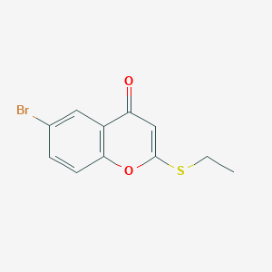 6-Bromo-2-ethylsulfanyl-chromen-4-one