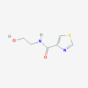 N-(2-hydroxyethyl)-4-thiazolecarboxamide