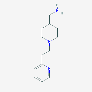 4-(Aminomethyl)-1-(2-pyridylethyl)piperidine