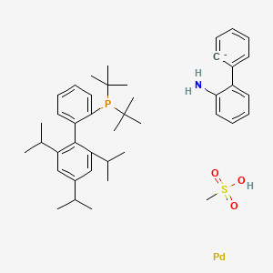 molecular formula C42H59NO3PPdS- B8677586 tBuXPhos-Pd-G3 