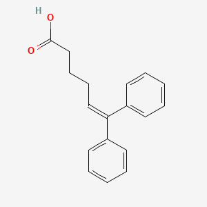 6,6-Diphenyl-5-hexenoic acid