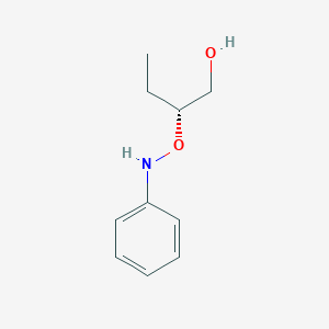 molecular formula C10H15NO2 B8677661 (R)-2-(N-Phenyl-aminooxy)-butan-1-ol CAS No. 612808-36-3