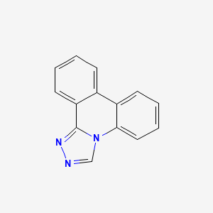 molecular formula C14H9N3 B8677671 [1,2,4]Triazolo[4,3-f]phenanthridine 