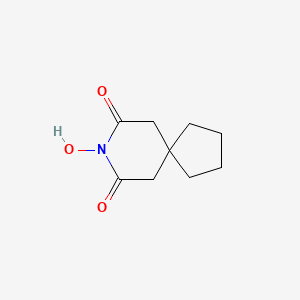 8-Hydroxy-8-azaspiro[4.5]decane-7,9-dione