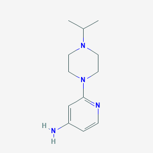 2-(4-Isopropyl-piperazin-1-yl)-pyridin-4-ylamine