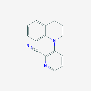 3-(3,4-dihydro-2H-quinoline-1-yl)pyridine-2-carbonitrile