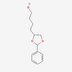 1,3-Dioxolane-4-butanol, 2-phenyl-