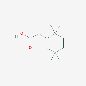 (3,3,6,6-Tetramethylcyclohex-1-en-1-yl)acetic acid